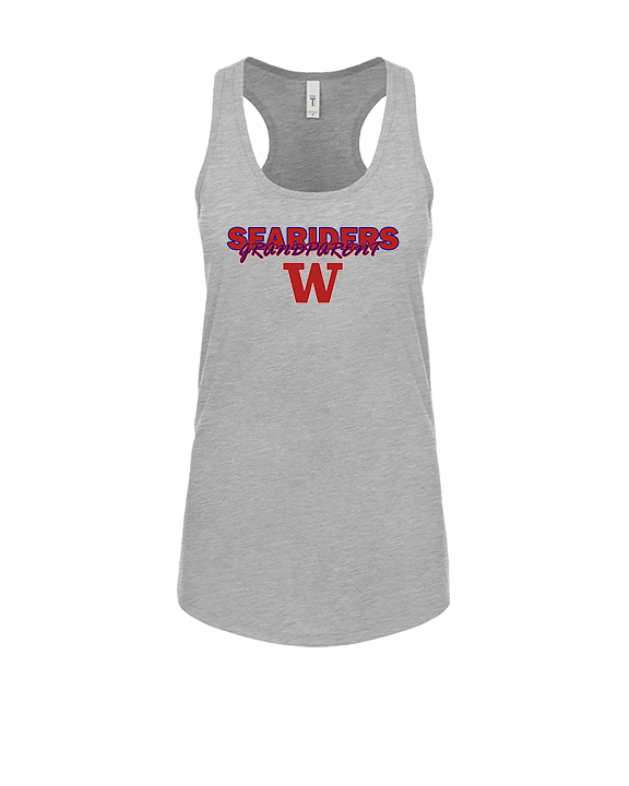 Waianae HS Football Grandparent - Womens Tank Top