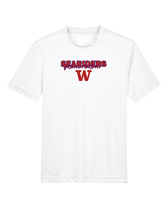 Waianae HS Football Grandparent - Youth Performance Shirt