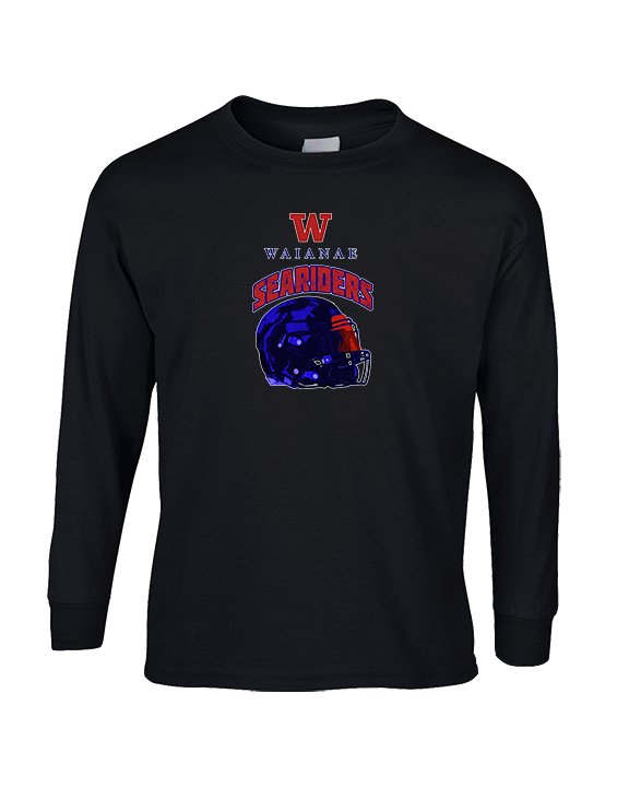 Waianae HS Football Helmet - Cotton Longsleeve