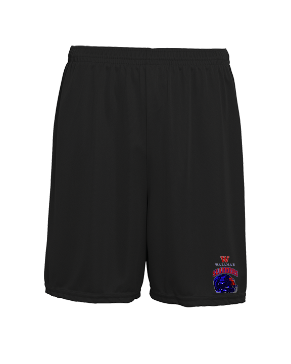 Waianae HS Football Helmet - Mens 7inch Training Shorts