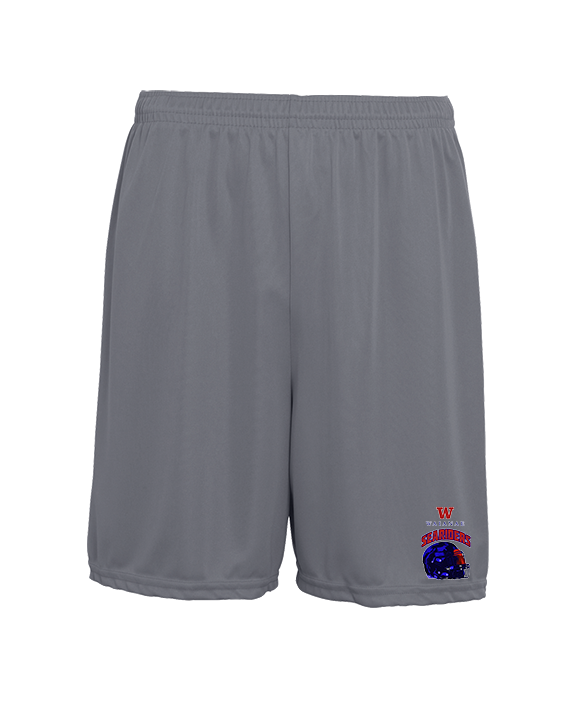 Waianae HS Football Helmet - Mens 7inch Training Shorts