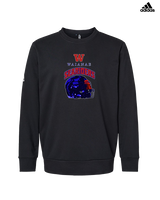 Waianae HS Football Helmet - Mens Adidas Crewneck