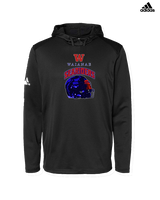 Waianae HS Football Helmet - Mens Adidas Hoodie