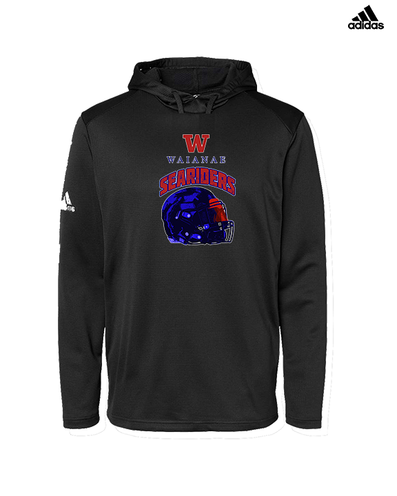 Waianae HS Football Helmet - Mens Adidas Hoodie