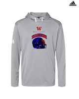 Waianae HS Football Helmet - Mens Adidas Hoodie
