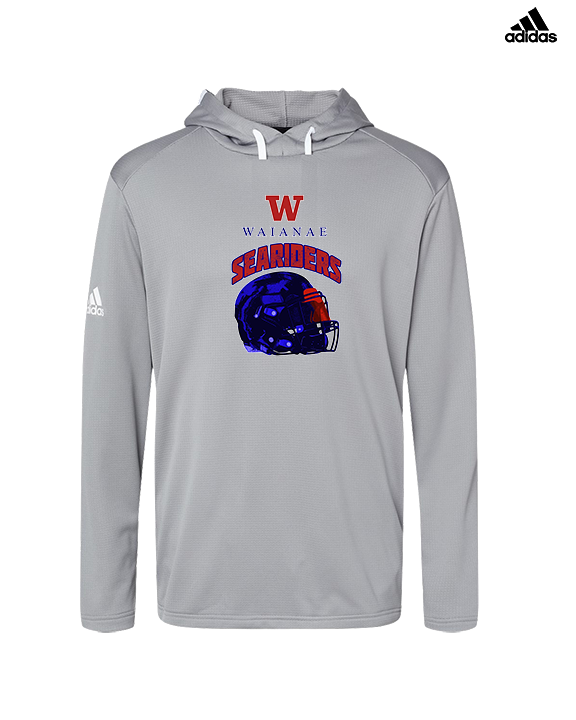 Waianae HS Football Helmet - Mens Adidas Hoodie