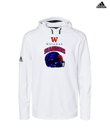 Waianae HS Football Helmet - Mens Adidas Hoodie