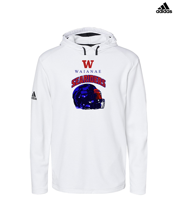 Waianae HS Football Helmet - Mens Adidas Hoodie