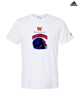 Waianae HS Football Helmet - Mens Adidas Performance Shirt