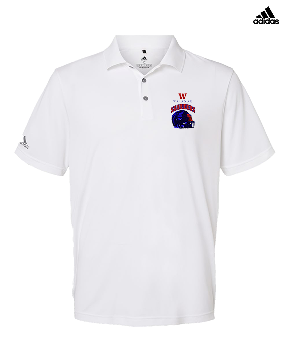 Waianae HS Football Helmet - Mens Adidas Polo
