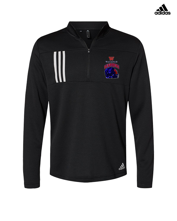 Waianae HS Football Helmet - Mens Adidas Quarter Zip