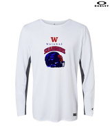 Waianae HS Football Helmet - Mens Oakley Longsleeve