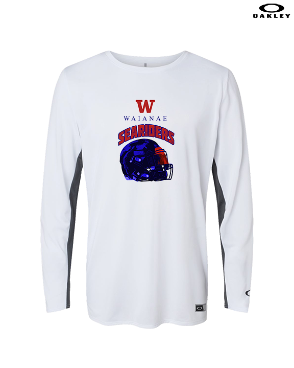 Waianae HS Football Helmet - Mens Oakley Longsleeve