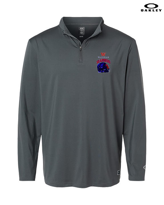 Waianae HS Football Helmet - Mens Oakley Quarter Zip