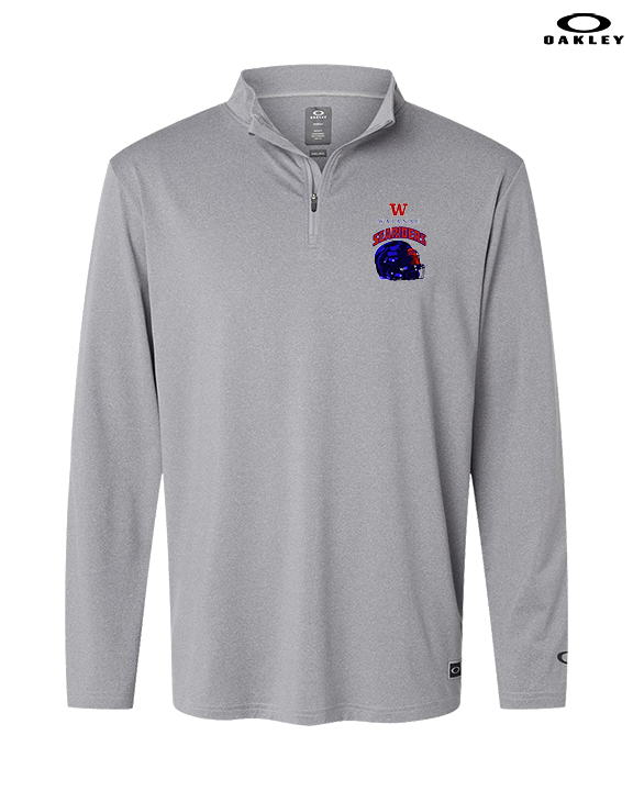 Waianae HS Football Helmet - Mens Oakley Quarter Zip
