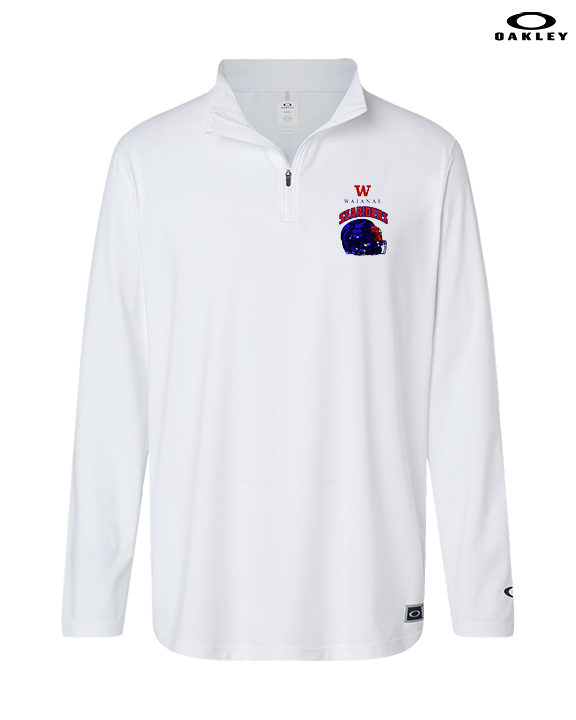 Waianae HS Football Helmet - Mens Oakley Quarter Zip