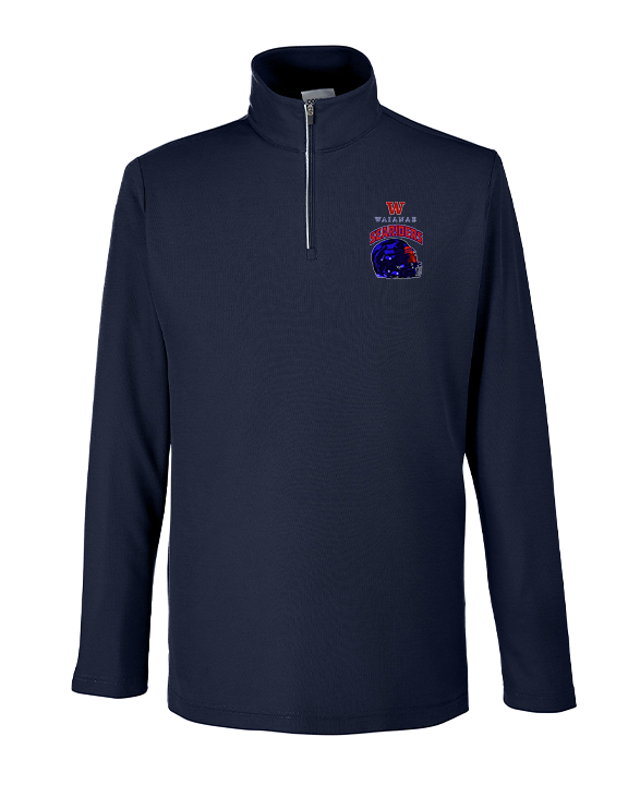 Waianae HS Football Helmet - Mens Quarter Zip