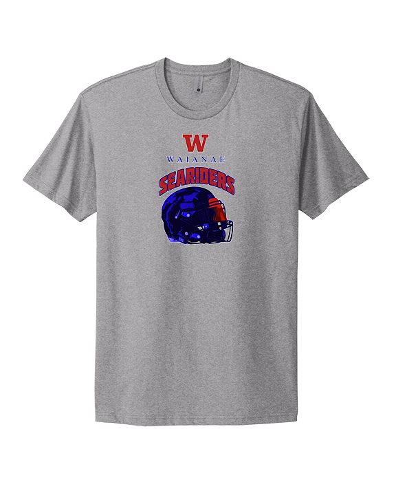 Waianae HS Football Helmet - Mens Select Cotton T-Shirt