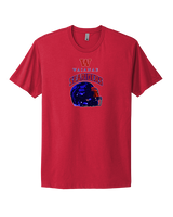 Waianae HS Football Helmet - Mens Select Cotton T-Shirt