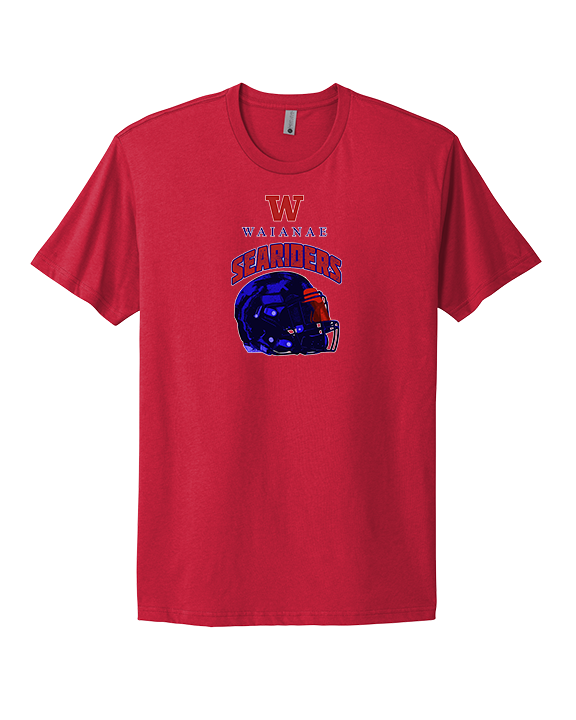 Waianae HS Football Helmet - Mens Select Cotton T-Shirt