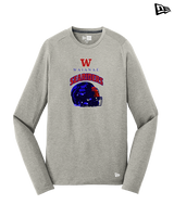Waianae HS Football Helmet - New Era Performance Long Sleeve