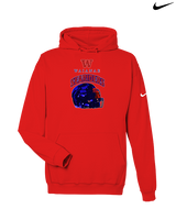 Waianae HS Football Helmet - Nike Club Fleece Hoodie
