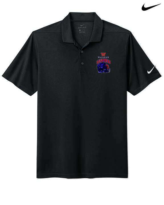 Waianae HS Football Helmet - Nike Polo