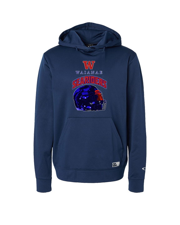 Waianae HS Football Helmet - Oakley Performance Hoodie