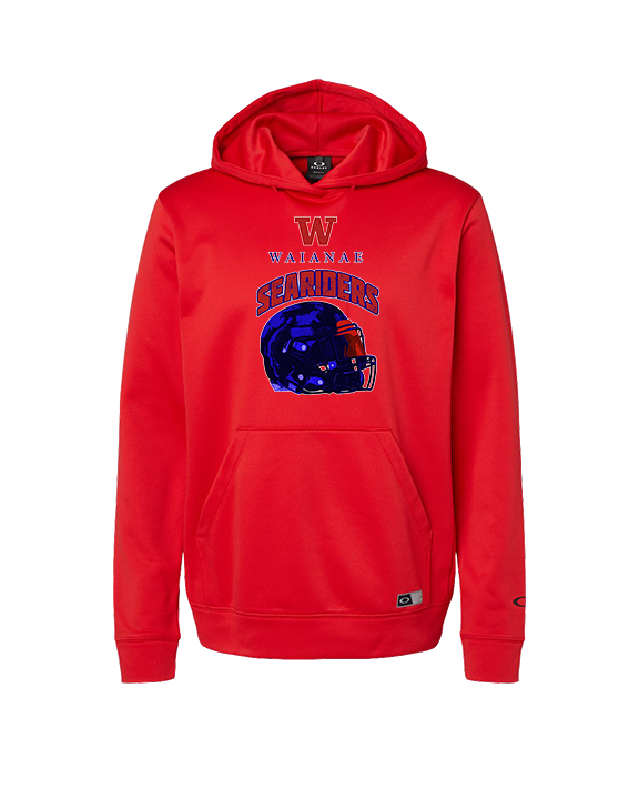 Waianae HS Football Helmet - Oakley Performance Hoodie