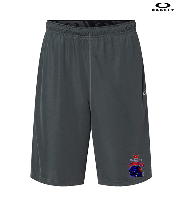 Waianae HS Football Helmet - Oakley Shorts