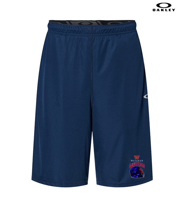 Waianae HS Football Helmet - Oakley Shorts