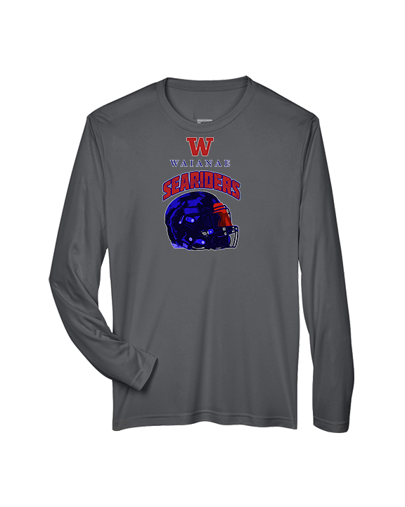 Waianae HS Football Helmet - Performance Longsleeve
