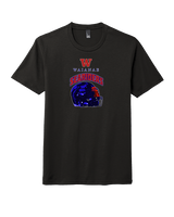 Waianae HS Football Helmet - Tri-Blend Shirt