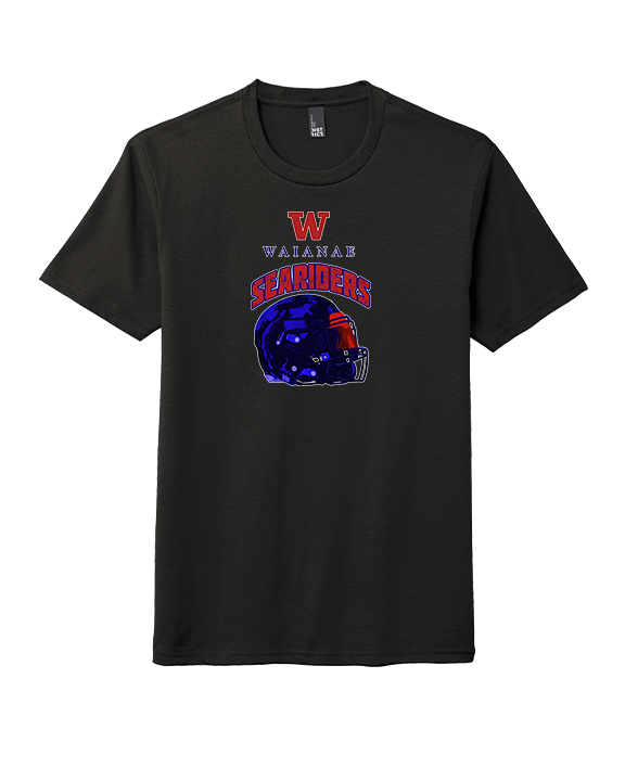 Waianae HS Football Helmet - Tri-Blend Shirt
