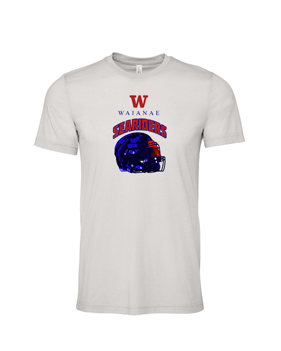 Waianae HS Football Helmet - Tri-Blend Shirt