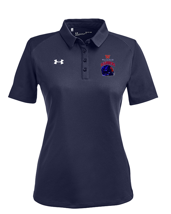 Waianae HS Football Helmet - Under Armour Ladies Tech Polo