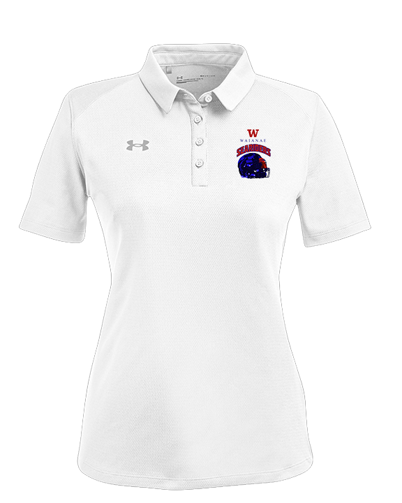 Waianae HS Football Helmet - Under Armour Ladies Tech Polo