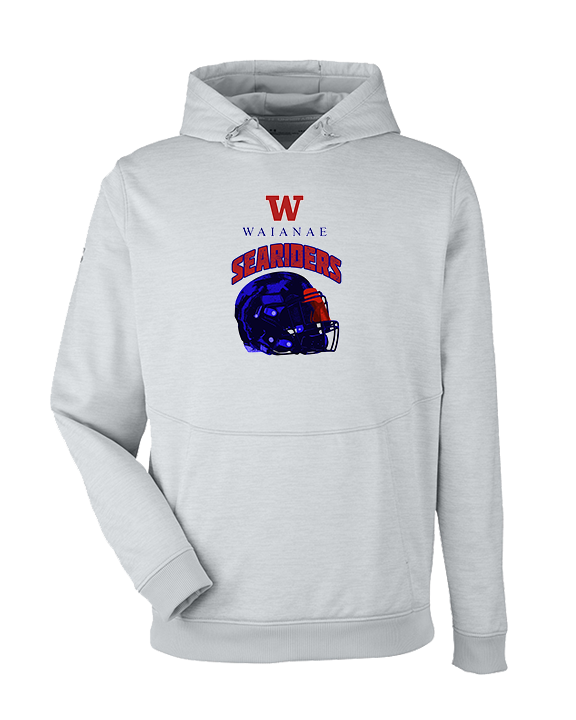 Waianae HS Football Helmet - Under Armour Mens Storm Fleece