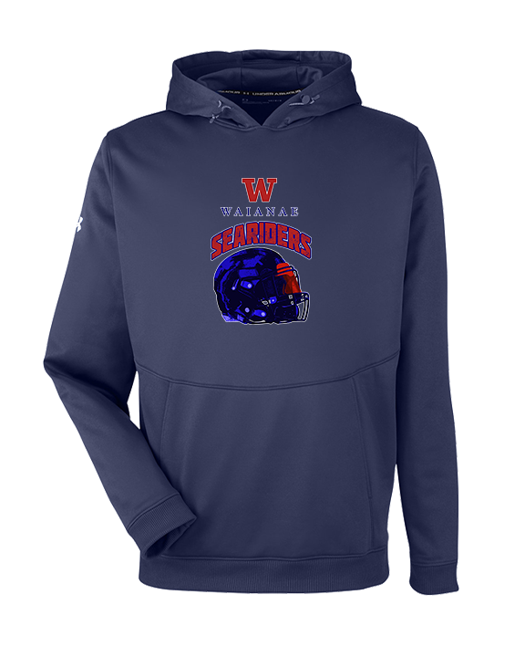 Waianae HS Football Helmet - Under Armour Mens Storm Fleece