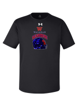 Waianae HS Football Helmet - Under Armour Mens Team Tech T-Shirt