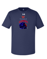 Waianae HS Football Helmet - Under Armour Mens Team Tech T-Shirt