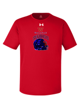 Waianae HS Football Helmet - Under Armour Mens Team Tech T-Shirt