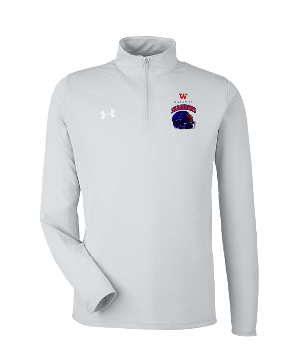 Waianae HS Football Helmet - Under Armour Mens Tech Quarter Zip