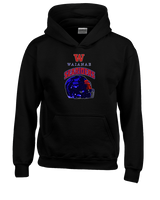 Waianae HS Football Helmet - Unisex Hoodie