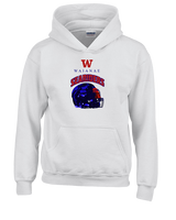 Waianae HS Football Helmet - Unisex Hoodie