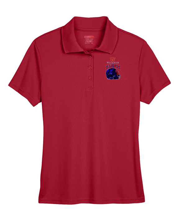 Waianae HS Football Helmet - Womens Polo