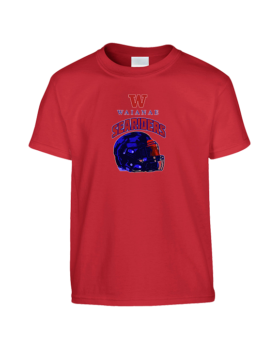 Waianae HS Football Helmet - Youth Shirt