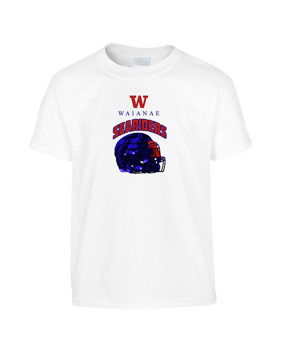 Waianae HS Football Helmet - Youth Shirt