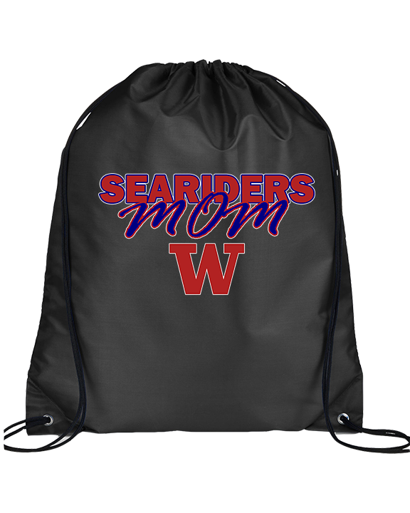 Waianae HS Football Mom - Drawstring Bag