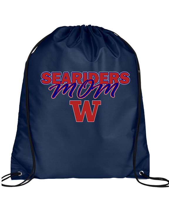 Waianae HS Football Mom - Drawstring Bag